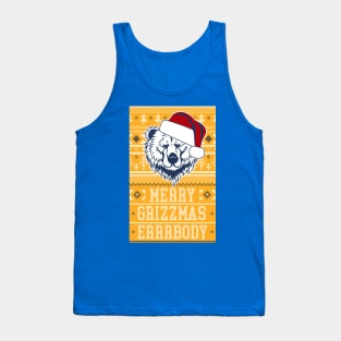 Memphis Grizz Ugly Christmas Tank Top